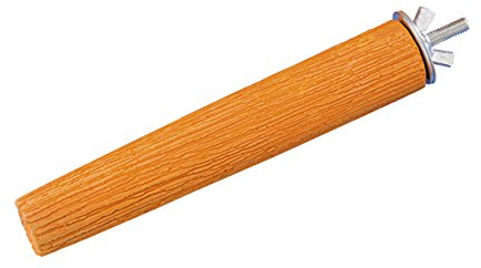 Nobby Mineral Stones Sitzstange, 16.5 cm, orange, 1er Pack (1 x 162 g)