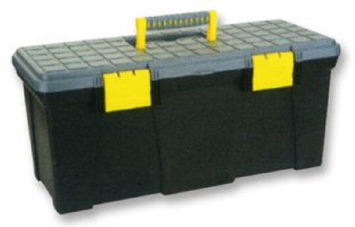 DURATOOL D00409 Plastic Tool Box 19 (255mm x 500mm x 250mm)