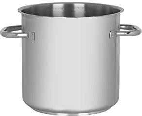 PADERNO 11001-22 Pentola Alta, in Acciaio Inox, 22 cm, Argento