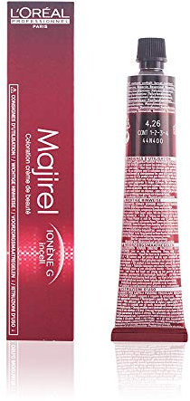 L'Oréal Professionnel Majirel 4,26 mittelbraun irise rot, 50 ml