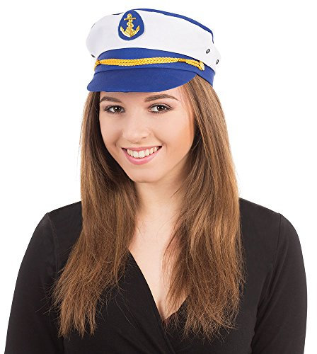 Bristol Novelty BH489 Kapitänsmütze für Damen, Multi-Colour, Einheitsgröße Halloween