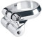 Electra Sattelklemmen Seat Clamp w/Rack Mounts, 31.8mm (Silver, For Alloy Frame