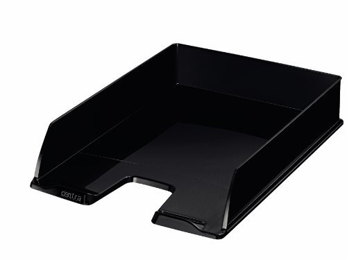 Centra A4 Letter Tray - Black