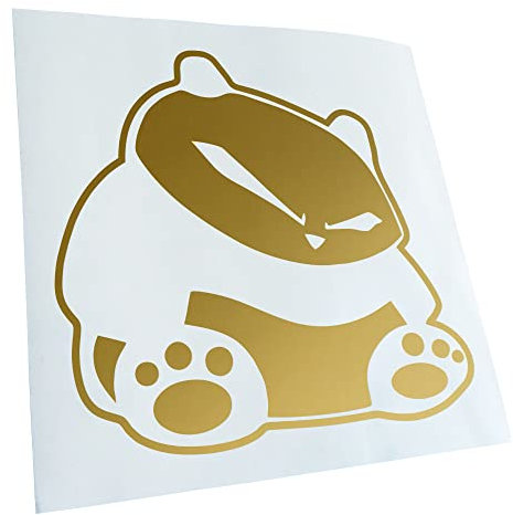 - Autoaufkleber - fieser Panda Aufkleber für Auto, Laptop, Fahrrad, LKW, Motorrad mehrfarbig JDM Decal Racing