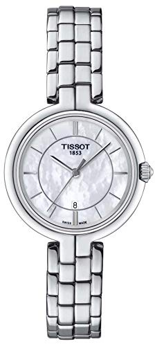 Tissot Flamingo Mother of Pearl Dial Ladies Watch T0942101111100