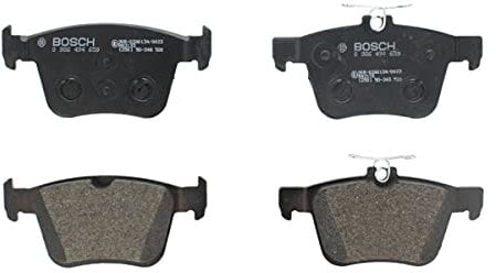 Bosch BP1504 Bremsbeläge - Hinterachse - ECE-R90 Zertifizierung - vier Bremsbeläge pro Set