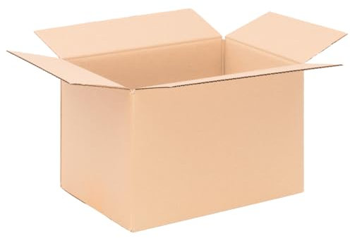 verpacking cartons 19 x 15 x 14 cm à hauteur variable marron KK 20 à simple cannelure – boite postale carton pour les petites marchandises (100 pièces)