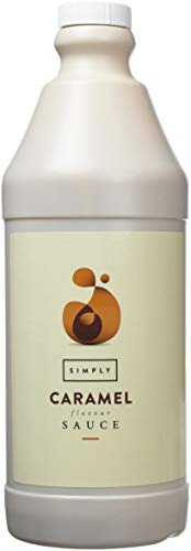 SIMPLY Caramel Sauce (2.5kg) | Topping Sauce in Pourable Easy Squeeze Bottle for Ice Cream, Waffles, Pancakes, Coffee & Milkshake