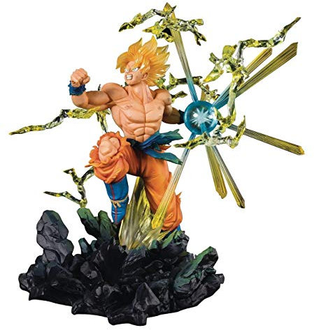 Bandai - DBZ - Super Saiyan Son Goku The Burning Battles Figuarts Zero 20cm - 4573102553881
