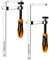 POWERTEC Morsetti per guide a vite rapide per recinzioni XTENDER ad arco, tavolo MFT, sistema di guide per sega a binario, capacità 17,8 cm x profondità 6,5 cm, forza di serraggio 181,4 kg, 2 pezzi