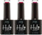 Halo Gel Nails - Very Berry 2019 LED/UV Gel Polish Collection - (3 X 8ml) (N2926)