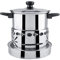 Aigend Spirituskocher - Nichtmagnetischer Spirituskocher aus Edelstahl Spirituskocher Outdoor Campingkocher Hot Pot Utensilien Spirituskocher