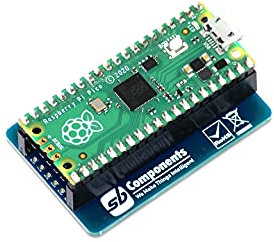 sb components Premium Raspberry Pi Pico Zero Expansion Board kit provides a secure, compact and long term safe house to your breadboard Project