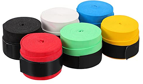 BESPORTBLE 6pcs badminton hand glue moisture badminton handle tape bike accesories athletic tape cycling accessories atheltic tape exercise accessories bike tape dry scrub pu tennis Grip