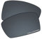 EZReplace Verres de rechange pour lunettes de soleil Oakley Gascan OO9014 (verres polarisés), Miroir en polycarbonate noir mis à jour, taille unique