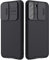 Nillkin Cover per Samsung Galaxy S22, CamShield Pro Custodia con per Fotocamera Scorrevole, Custodia Sottile Antiurto per Galaxy S22, Nero