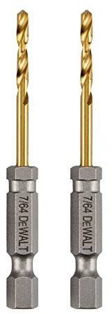 DEWALT 7/64IN Titanium Nitride Coated Drill BIT (DD5107)