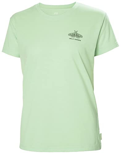 Helly Hansen Damen W Skog Recycled Graphic Tee Shirt, Mint, XS EU