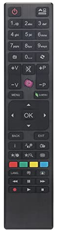 AULCMEET RC4876 Replacement Remote Control Compatible with Finlux Hitachi Linsar 4K OLED Smart TV Bush 32278HDDVDB