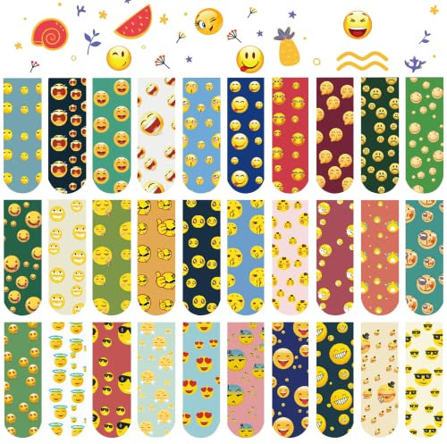 Magnet Magnetische Lesezeichen,30 Stück Weihnachten Magnetische Lesezeichen,Magnetische Lesezeichen Bunt,Magnetic Markings,Magnet Lesezeichen Kinder,Magnetische Seiten Markierungen