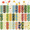 Magnet Magnetische Lesezeichen,30 Stück Weihnachten Magnetische Lesezeichen,Magnetische Lesezeichen Bunt,Magnetic Markings,Magnet Lesezeichen Kinder,Magnetische Seiten Markierungen