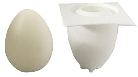 Ostereier Silikonform 3D Silikonform Kerze Seifenform Silikon Backform Kuchenform für Tortendeko, Schokolade, Seife, Sojawachs Kerzen, Ostergeschenke