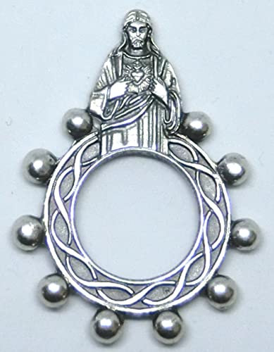 Generico 90.124.30 050 Finger-Rosenkranz Dutzend heiliges Gebet Herz Jesus'