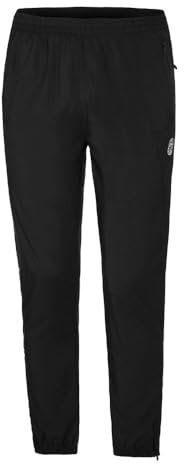 BIDI BADU Herren Crew Pants - Black, Größe:S