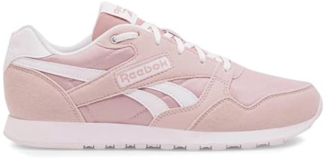 Reebok Femme Glide Ripple Double Sneaker, White/White/Blush, 37 EU