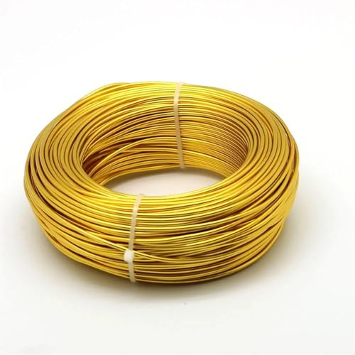 Alambre de aluminio Alambre de aluminio de 3mm, 4mm, 25/12 metros, accesorios de joyería for fabricación de joyería DIY, alambre artesanal de aluminio, joyería de oro y plata, alambre de Metal blando