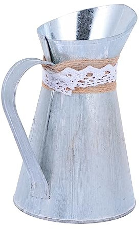 TOPBATHY 2pièces Pot De Fleurs Vintage Seau Décoratif pour Mariage Et Intérieur pour Arrangement Floral Et Décoration De Jardin