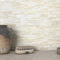 VAOVI Self-Adhesive Splashback for Kitchen,Brick Wall Tiles Stickers Peel and Stick Metal Backsplash Bathroom Tile Gray White-10pcs