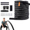 VEVOR Cuerda de Batalla de Poliéster de Φ 38 mm de Diámetro y 9,1 m de Largo, con Funda Protectora y Anclaje, Cuerda Pesada con Peso para Entrenamiento de Fuerza Central en Gimnasio y Casa, Negro