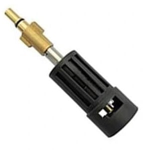 Rosfix Adaptateur Nettoyeur Haute Pression – Black & Decker vers Kärcher K Bayonet | ABS + Aluminium | 160 Bar, 60°C | pour Lance, Brosse, Tuyau | Accessoire de Lavage