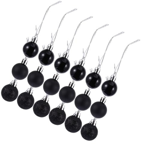 PRETYZOOM 48St Weihnachtskugeln weihnachtliche Schnapskugeln Christbaumschmuck liefert Christbaum anzuchtset christbaumkugeln Weihnachtsdekoration zum Aufhängen Weihnachtskugel-Anhänger