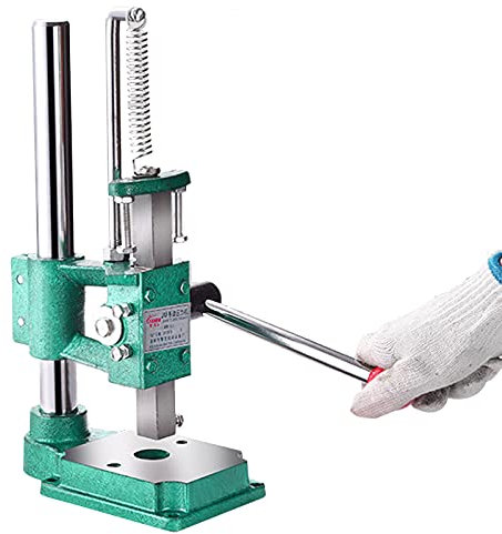 Presse manuelle de bureau pour le traitement du bois, de l'aluminium et du plastique, outil de presse pour sertir, formage, coupe, torsion, alimentation de pression de 160 kg/320 kg