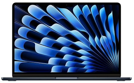 2024 Apple MacBook Air avec une puce Apple M3 avec 8CPU & 10GPU (13-pouces, 16 Go RAM, 512 Go SSD Stockage) (AZERTY French) Minuit (Reconditionné)