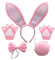 Mirweon Ensemble d'accessoires de déguisement pour enfants - Pour jeux de rôle - Bandeaux d'oreille - Bandeau à cheveux - Coiffure de cosplay