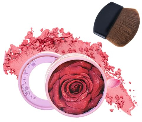 Blush Per Le Effetto Luminoso A Lunga Durata | Blush In Polvere Per Le Per Viaggi Viaggio Di Lavoro Attività All'aperto Scuola Fidanzata Moglie Sorella Figlia