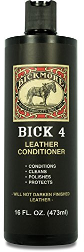 Bickmore Bick 4 Leder Conditioner 16 oz - Leather Cleaner & Conditioner - Wird Leder nicht verdunkeln - Wiederherstellen Polnisch & Protect Stiefel, Schuhe, Handtaschen, Auto Innenausstattung, Möbel und Jacken