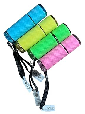 Kingavon BB-RT365 9-LED Glow In The Dark Torch in CDU (colours may vary)