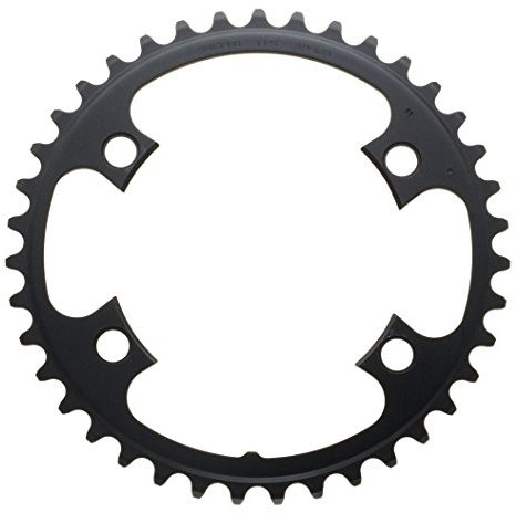 Shimano Unisex – Erwachsene 105 Kettenblatt, Schwarz, 39 zähne