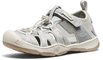 KEEN Moxie, Sandali Unisex - Bambini e ragazzi, Argento, 20/21 EU