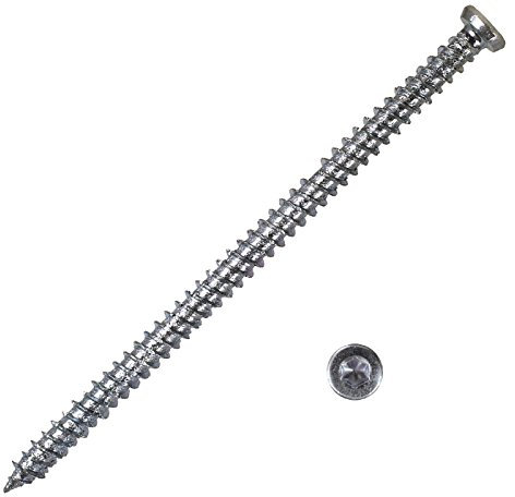 G & B Viti per telaio della finestra, testa piatta, 7,5 x 212, 100 pezzi