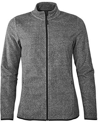 Crivit Damen Fleecejacke Grau S 36/38
