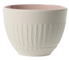 like. by Villeroy und Boch it's my match Becher Blossom, 450 ml, Premium Porzellan, Weiß/Rosa