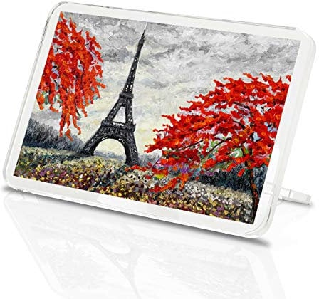 Eiffel Tower Painting Classic Fridge Magnet - Paris France Autumn Gift #14785