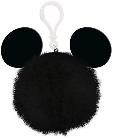 empireposter Mickey Mouse - Ears - Keyring - Schlüsselanhänger Pom Pom - 13x6 cm
