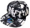 J26 Kids Kinder Snapback USA Cap Teenie Kappe Basecap Mütze Trucker Cappy Sport NY (Schwarz Weiß)