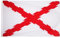 U24 Flagge Fahne Kreuz von Burgund 90 x 150 cm